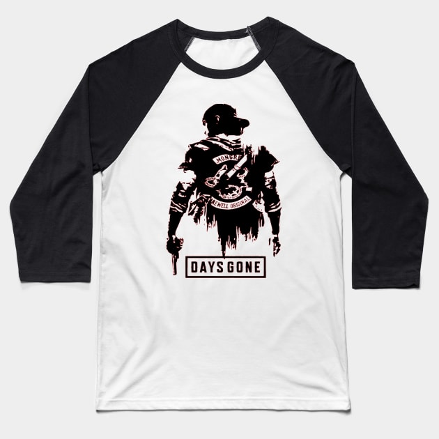 Days Gone Baseball T-Shirt by OtakuPapercraft